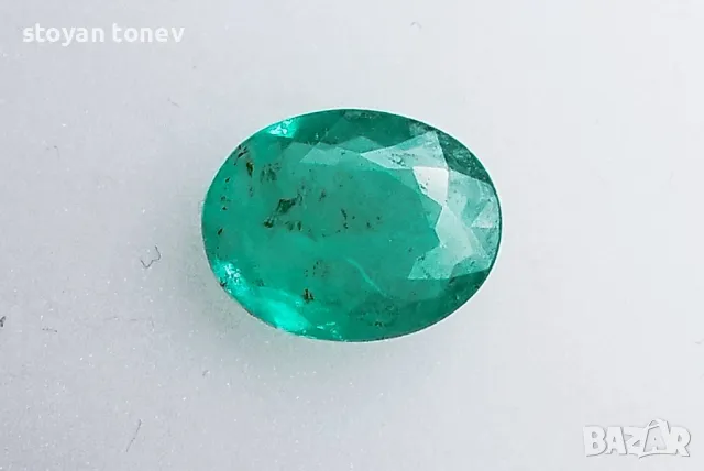 Параиба турмалин в синьо зелен неон - 0.99кт.! Нов! Сертифициран!, снимка 9 - Други - 47974634