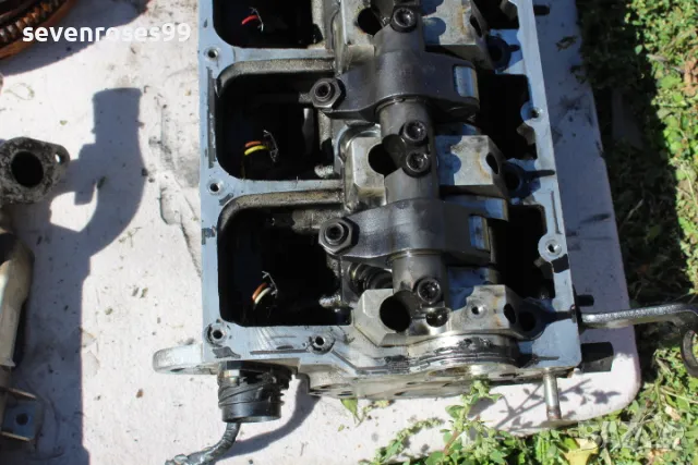 Глава Фолксваген Шаран 2002 1.9tdi 115 VW Sharan Seat Alhambra 038103373C V410, снимка 4 - Части - 47982635