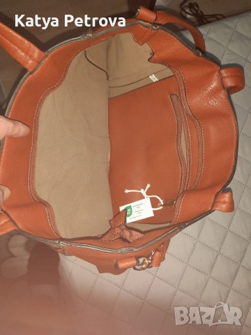 Елегантна дамска чанта италианска-нова, снимка 2 - Чанти - 31022907