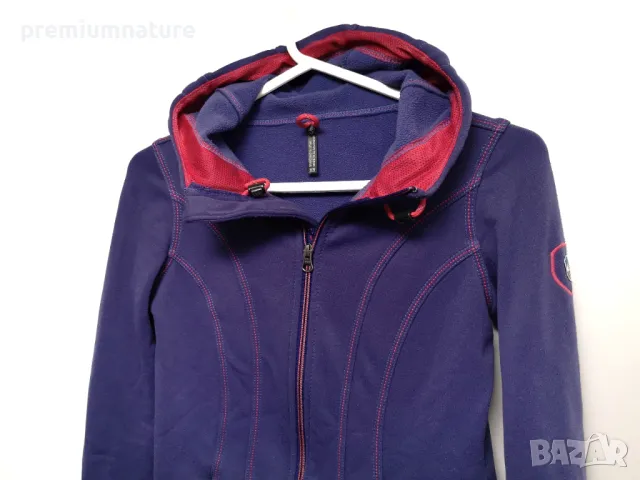 🧭 KUHL / трекинг туристическа поларена горница тип яке, снимка 3 - Якета - 49424864