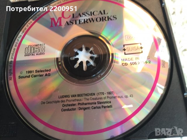 BEETHOVEN, снимка 5 - CD дискове - 39610016