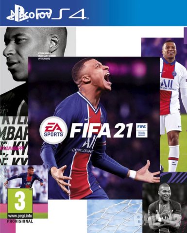 FIFA 21 PS4 (Съвместима с PS5), снимка 1 - Игри за PlayStation - 40489273