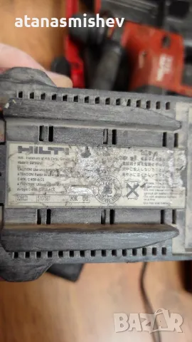  Перфоратор Хилти TE 6 -A със зарядно и три батерии , снимка 10 - Перфоратори - 46938647