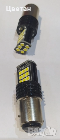 Led крушки BAY15D 1157 P21/5W (CANBUS), снимка 1 - Аксесоари и консумативи - 39827092