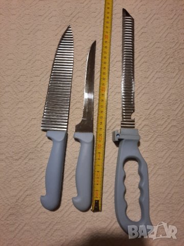 Комплект от три ножа, снимка 4 - Аксесоари за кухня - 37101208