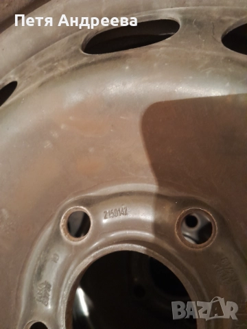 Железни джанти за Опел Астра 15 цола - 4 броя, снимка 7 - Гуми и джанти - 52204022