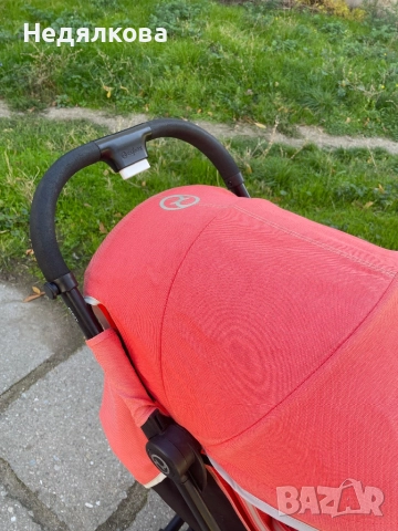 Cybex количка с дъждобран Cybex, снимка 3 - Детски колички - 52258862