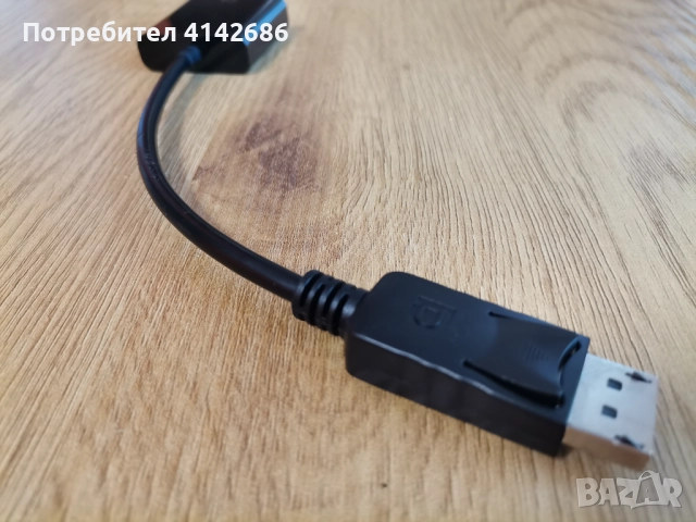 Адаптер DisplayPort - HDMI, снимка 3 - Кабели и адаптери - 52421325