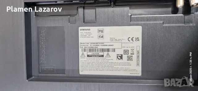 Samsung UE50AU8072U на части