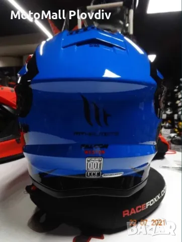 НОВО! Кросови каски MT Helmets Falcon различни разцветки мотокрос, снимка 3 - Аксесоари и консумативи - 49175610