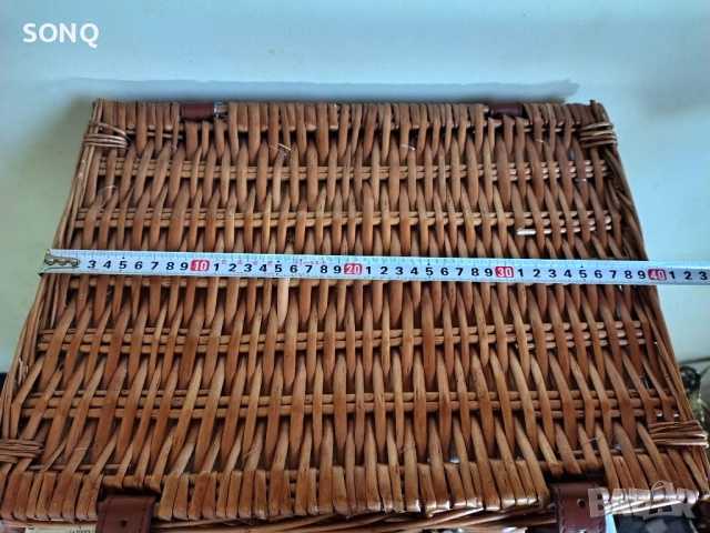 Страхотна Ратанова Кошница За Пикник За Двама, снимка 8 - Палатки - 51780313