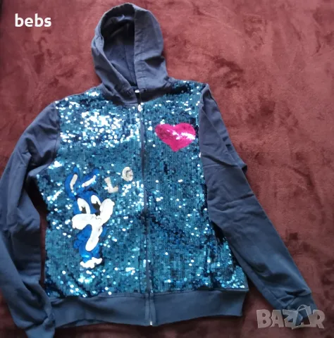 горнище с пайети , снимка 1