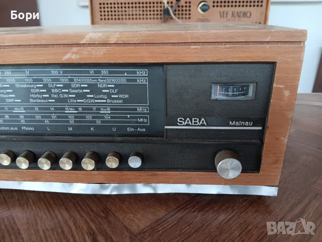 SABA MN-F Радио, снимка 5 - Радиокасетофони, транзистори - 49641379
