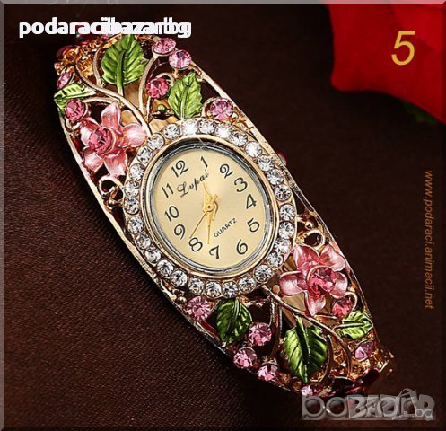 ОРХИДЕИ – ЕКЗОТИЧНА ГРИВНА-ЧАСОВНИК, снимка 3 - Дамски - 14777709