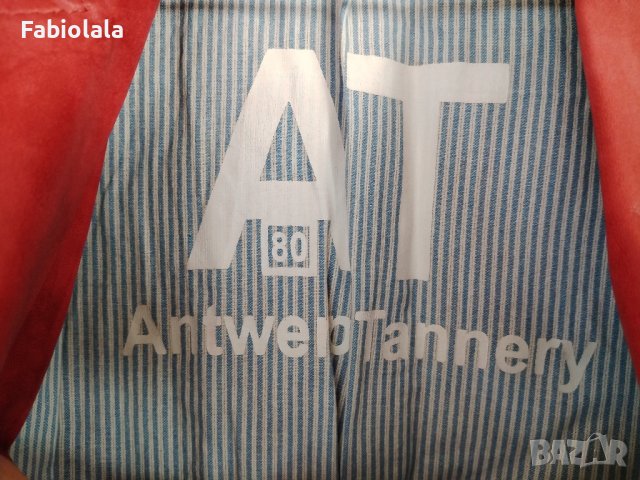 Antwerp Tannery leather jacket M, снимка 5 - Сака - 44062824