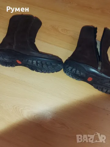 Дамски велурени боти, снимка 3 - Дамски боти - 47304781