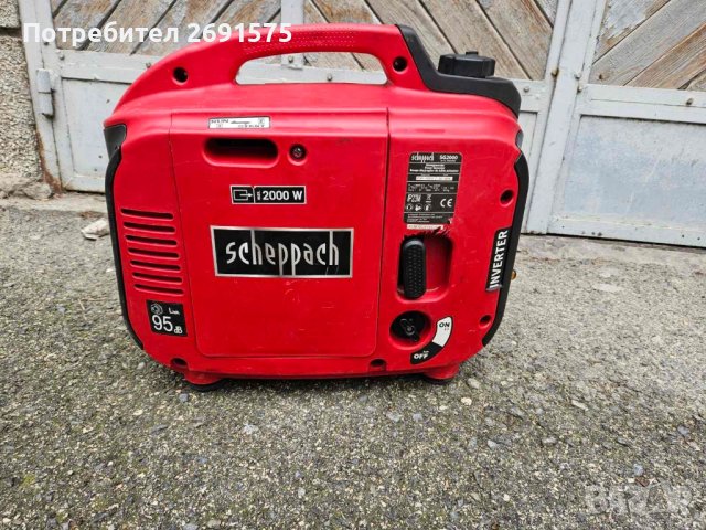 генератор Scheppach 2kw инвертор, снимка 1 - Генератори - 44001648