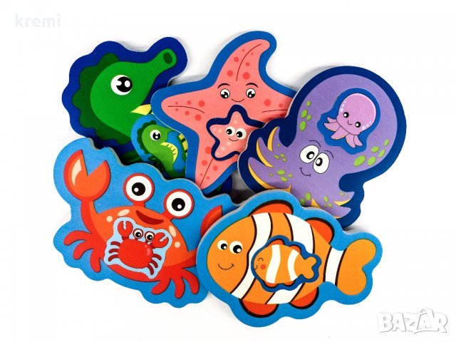 НОВИ! Мек пъзел за игра / Стикери за баня , снимка 11 - Други - 28479626