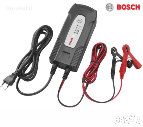 12V BOSCH Зарядно за акумулатор 3.5A, снимка 3 - Аксесоари и консумативи - 53129558