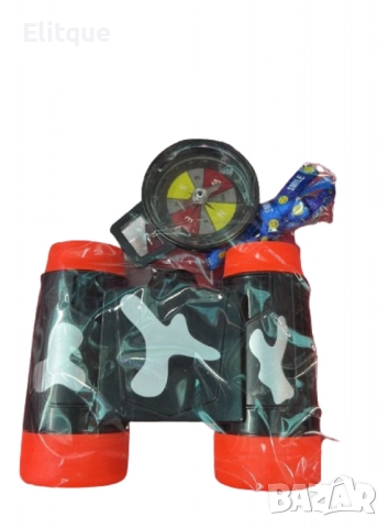 Детски комплект бинокъл с компас