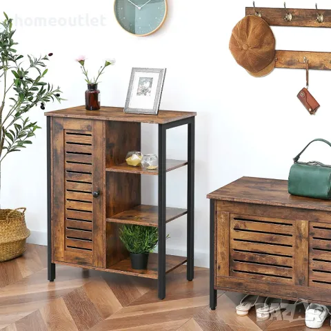 Шкаф за съхранение в индустриален стил BF29CW01, снимка 2 - Шкафове - 49271040