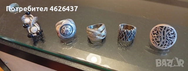 дамски бижута , снимка 5 - Пръстени - 52232349
