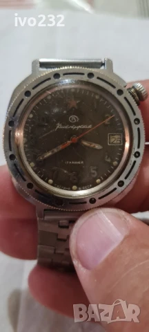 ВОСТОК КОМАНДИРСКИ-РАБОТЕЩ ЧАСОВНИК , снимка 3 - Мъжки - 50592365