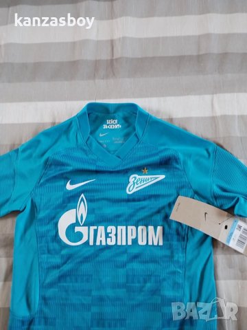 Nike Zenit Saint Petersburg Home 21/22 T-Shirt - страхотна юношеска тениска НОВА, снимка 2 - Детски тениски и потници - 43611631