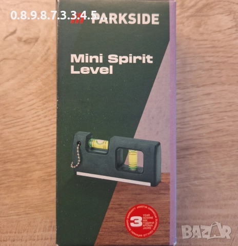 мини нивелир с магнитна измервателна повърхност на Парксайд