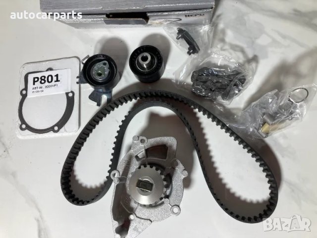 Комплект ангренажен ремък с водна помпа за Ситроен, Фиат, Форд, Пежо, Ланчия и Волво, снимка 3 - Части - 48393104