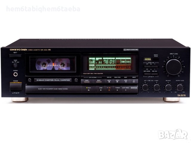За Onkyo ТА  2570 и TA 2800 касетни декове - обучено дистанционно със специални функции, снимка 2 - Декове - 43106629