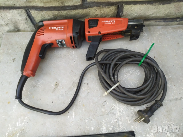 Hilti sd-5000 винтоверт за гипсокартон с механизъм (магазин) , снимка 8 - Винтоверти - 53286651