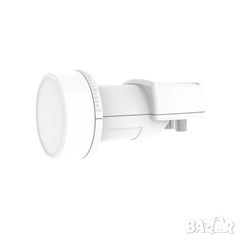 Двоен универсален сателитен конвертор Inverto, 40 mm, LNB, Нискошумящ, Бял