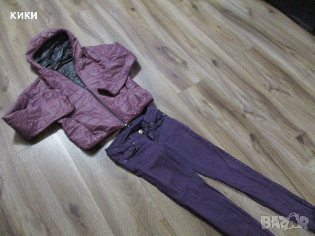 Дамско яке бордо, снимка 2 - Якета - 40035129