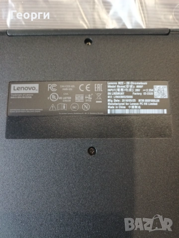 Lenovo N22 11.6" HD Chromebook , снимка 6 - Лаптопи за дома - 53518293