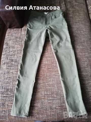 Дънки H&M зелени
