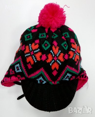 Нов детски комплект от шапка и шал, снимка 2 - Шапки, шалове и ръкавици - 26923561