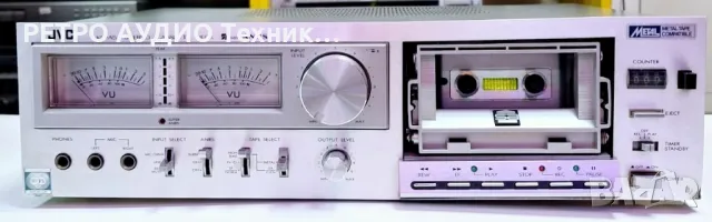 Рядък модел винтидж касетен дек JVC mod. KD-A5

