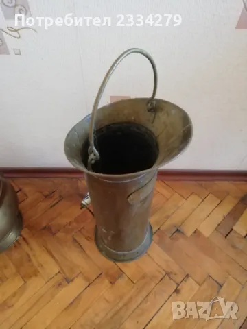 Стари съдове, орнаментирани кофи за камина. , снимка 12 - Антикварни и старинни предмети - 48558188