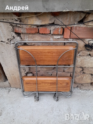 Стара количка за сервиране, снимка 2 - Други ценни предмети - 52079729