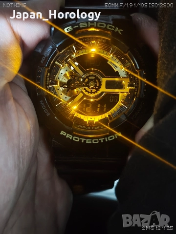 G Shock GA 110GB като нов, снимка 3 - Мъжки - 52743087