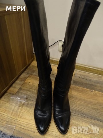 100% Ествествена кожа - Дамски ботуши, снимка 4 - Дамски ботуши - 32950513