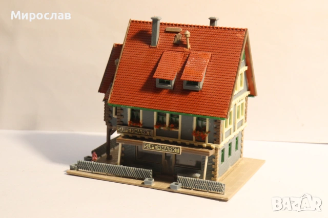 FALLER? KIBRI? N 1/160 СГРАДА МАГАЗИН  ВАГОН ВЛАК ЖП, снимка 8 - Колекции - 53367169
