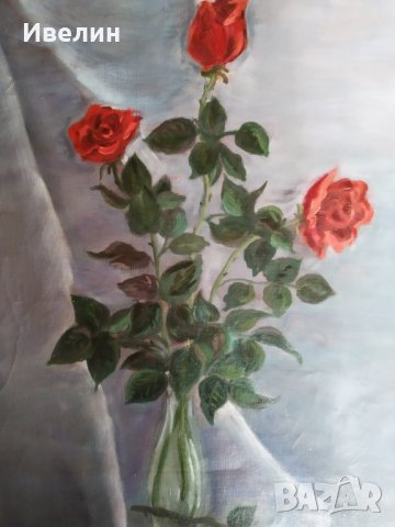 картина-цветя, снимка 2 - Картини - 26792298