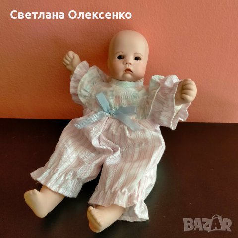 Порцеланова кукла sugar lump boots tyner repro 1986 18 см, снимка 1