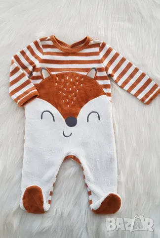 Бебешки зимен ромпър 3-6 месеца, снимка 8 - Бебешки гащеризони - 47672390