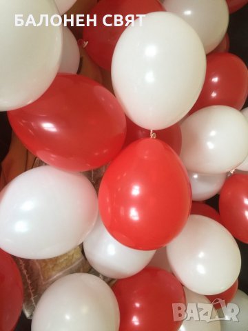- 30 % Сезонно намаление балони - сърце - 3 цвята Свети Валентин, снимка 14 - Романтични подаръци - 27756635
