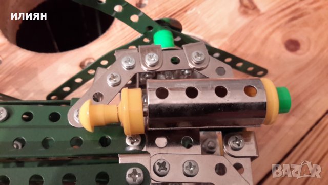 Играчка от стар метален конструктор , снимка 11 - Колекции - 37311441