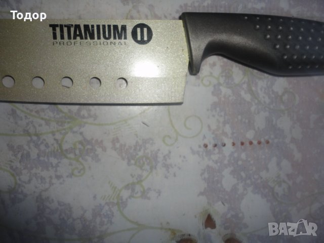 Страхотен нож Titanium, снимка 3 - Ножове - 43185350
