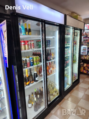 Двойна вертикална ХЛАДИЛНА витрина - 2 броя , снимка 4 - Витрини - 53257012